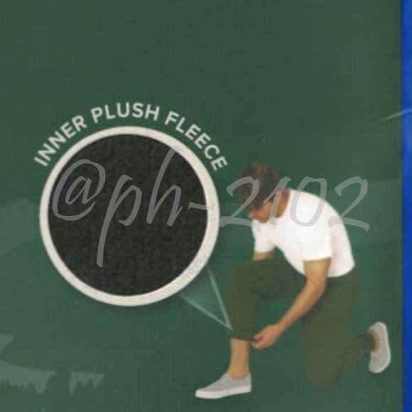 Orvis Men Luxe Fleece Jogger in BLACK  L XL XXL - Picture 7 of 7